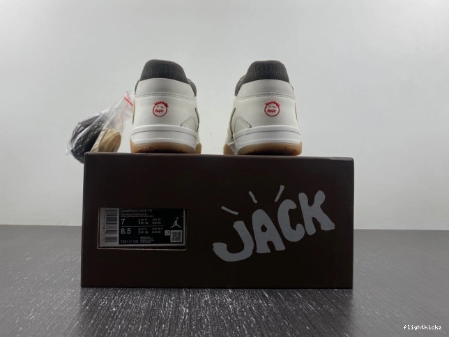 JORDAN X TRAVIS FZ8117-100 THE SCOTT CUT CHECK 0820